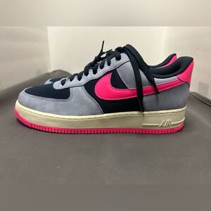Nike Air Force 1 07 LX Dark Obsidian Blue-Pink Men’s Sz 13 [FB8876-401]. New!!!